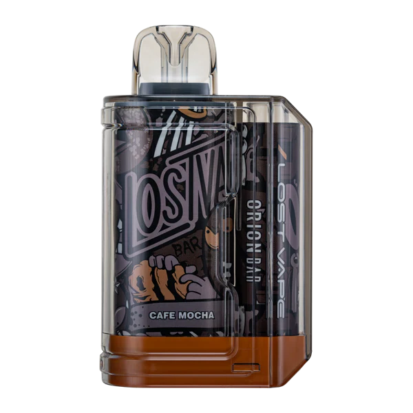 Cafe Mocha Lost Vape Orion Bar 7500 - Black Coral